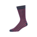 Grey-Marine-Raspberry - Side - French Connection Unisex Adult Oakley Socks (Pack of 3)