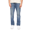 Stone Wash - Front - Crosshatch Mens Princed Denim Jeans