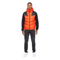 Orange-Black - Lifestyle - Duck and Cover Mens Raymax Gilet