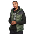 Dark Olive - Lifestyle - Duck and Cover Mens Raymax Gilet