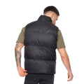 Black - Back - Crosshatch Mens Demerley Contrast Panel Gilet