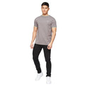 Black - Lifestyle - Crosshatch Mens Libra Slim Jeans