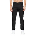 Black - Front - Crosshatch Mens Libra Slim Jeans