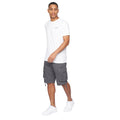 Charcoal - Side - Crosshatch Mens Jamstar Cargo Shorts