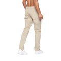 Stone - Back - Duck and Cover Mens Franztown Slim Chinos