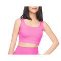 Fuchsia - Front - Lookus Womens-Ladies Roda Ribbed Sports Bra