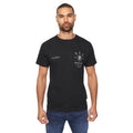 Black - Front - Duck and Cover Mens Harrell T-Shirt