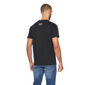 Black - Back - Duck and Cover Mens Davilo T-Shirt