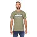 Khaki Green - Front - Duck and Cover Mens Davilo T-Shirt