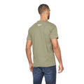 Khaki Green - Back - Duck and Cover Mens Davilo T-Shirt