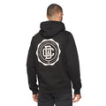 Black - Back - Duck and Cover Mens Keyaan Hoodie