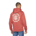 Red - Back - Duck and Cover Mens Keyaan Hoodie