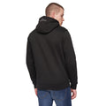 Black - Back - Henleys Mens Hentyme Logo Hoodie