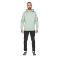 Sage - Side - Duck and Cover Mens Lewys Logo Hoodie