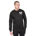 Black - Front - Henleys Mens Moorehen Crew Neck Sweatshirt