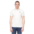 White - Front - Henleys Mens Moorehen Polo Shirt