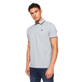 Dusty Blue - Front - Crosshatch Mens Mapouts Polo Shirt