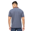 Denim Blue - Back - Crosshatch Mens Britmane Polo Shirt