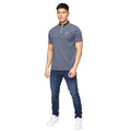 Denim Blue - Side - Crosshatch Mens Britmane Polo Shirt