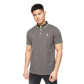 Grey - Front - Crosshatch Mens Britmane Polo Shirt