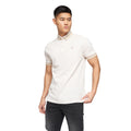 White - Front - Crosshatch Mens Cratmoore Polo Shirt