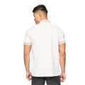 White - Back - Crosshatch Mens Cratmoore Polo Shirt