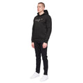 Black - Side - Henleys Mens Ninesix Hoodie