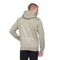 Dusty Olive - Back - Henleys Mens Ninesix Hoodie