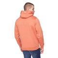 Brick Red - Back - Henleys Mens Scripthen Hoodie