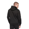 Black - Back - Henleys Mens Tapehen Hoodie