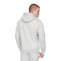 Grey Marl - Back - Henleys Mens Tapehen Hoodie