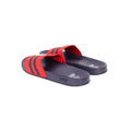 Red - Back - Crosshatch Mens Hamlax Sliders