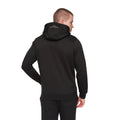 Black - Back - Henleys Mens Curveball Hoodie