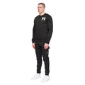 Black - Side - Henleys Mens Moorehen Jogging Bottoms