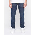 Dark Wash - Front - Crosshatch Mens Arles Slim Jeans