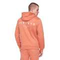 Brick Red - Back - Henleys Mens Metafone Hoodie