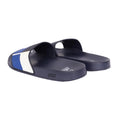 Blue - Back - Crosshatch Mens Rentrays Sliders