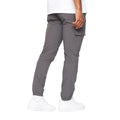 Grey - Back - Kings Will Dream Mens Waylon Woven Cargo Trousers