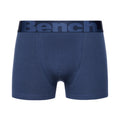 Blue-Navy - Back - Bench Mens Valdev Boxer Shorts (Pack of 3)