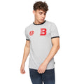 Grey Marl - Front - Bench Mens Ralphio T-Shirt