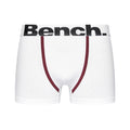 Red-White-Black - Lifestyle - Bench Mens Mendes Boxer Shorts (Pack of 3)