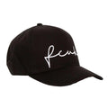 Black - Side - French Connection FCUK Scribble Baseball Cap