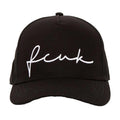 Black - Front - French Connection FCUK Scribble Baseball Cap