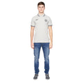 Grey Marl - Side - Duck and Cover Mens Keyaan Polo Shirt