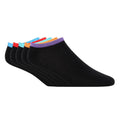 Black-Multicoloured - Front - Bench Mens Ketola Liner Socks (Pack of 7)