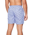 Purple - Back - Glorious Gangsta Mens Zion Swim Shorts