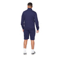 Navy - Back - One True Saxon Mens Dexon Quarter Zip Pullover