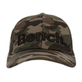 Khaki Brown - Front - Bench Michel Camo Baseball Cap