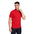 Red - Front - Duck and Cover Mens Feltar Polo Shirt
