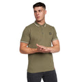 Olive - Front - Duck and Cover Mens Feltar Polo Shirt